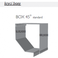 Rolovací vrata S BOXEM HNĚDÁ - otvor 2600 x 3600 mm (šxv)