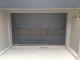 Sekční průmyslová vrata, š. 3000mm x v. 4750mm, vzor lamela, barva šedá, povrch stucco