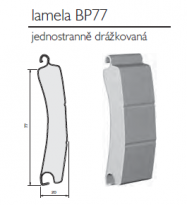 Rolovací vrata S BOXEM  BÍLÁ - manuální ovládání - otvor 2200 x 2800 mm (šxv)