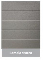 Sekční průmyslová vrata, š. 2500mm x v. 2750mm, vzor lamela, barva šedá, povrch stucco