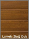 Garážový panel sekce, Zlatý dub, výška 610 mm