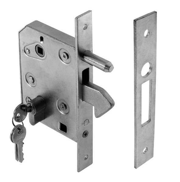 Zámek LOCK L s klíčem pro posuvnou bránu a vrata